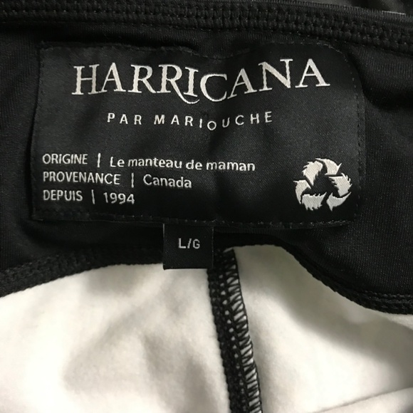 HARRICANA Boho Patterned Yoga Pants Leggings L Athletic Super Soft - Picture 4 of 5